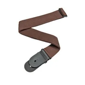D'Addario Woven Guitar Strap W/Leather Ends PWS