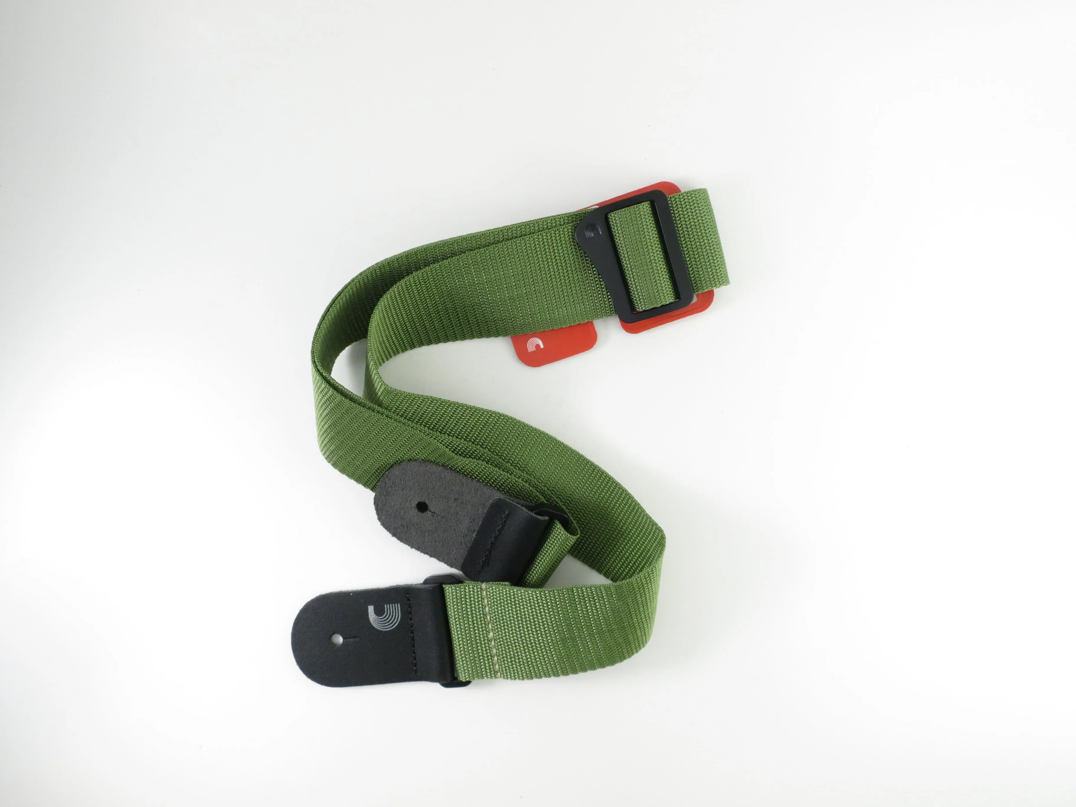 D'Addario Woven Guitar Strap W/Leather Ends PWS
