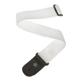 D'Addario Woven Guitar Strap W/Leather Ends PWS
