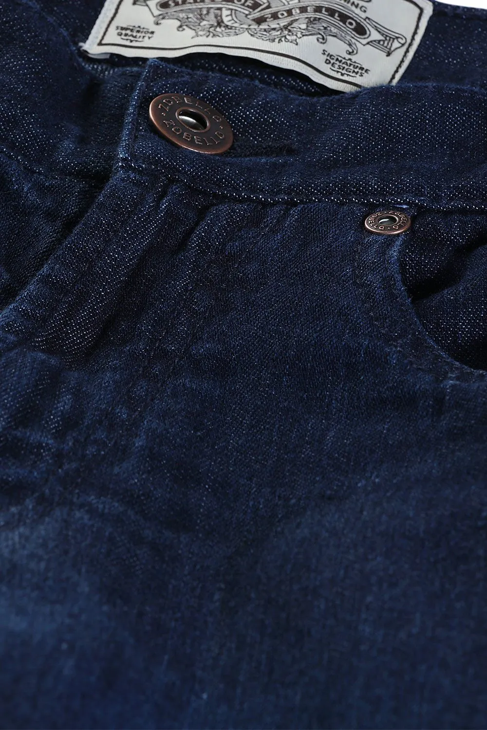 Dark Wash Indigo Denim Shorts