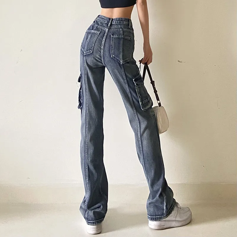 Denim Pocket Street Pants SD01459