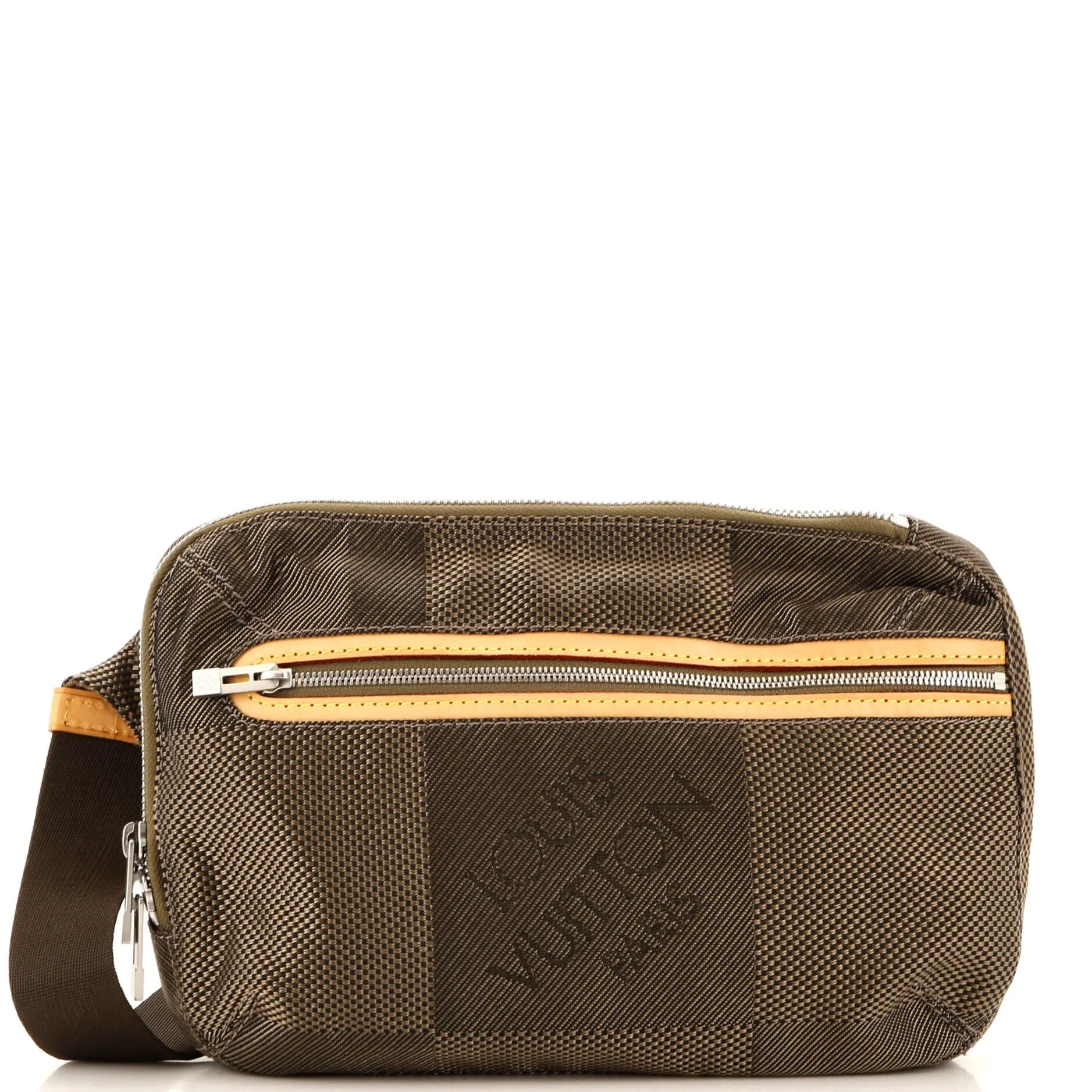 Designer Archer Waist Bag Damier Geant Canvas