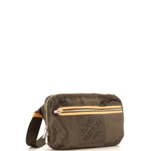 Designer Archer Waist Bag Damier Geant Canvas