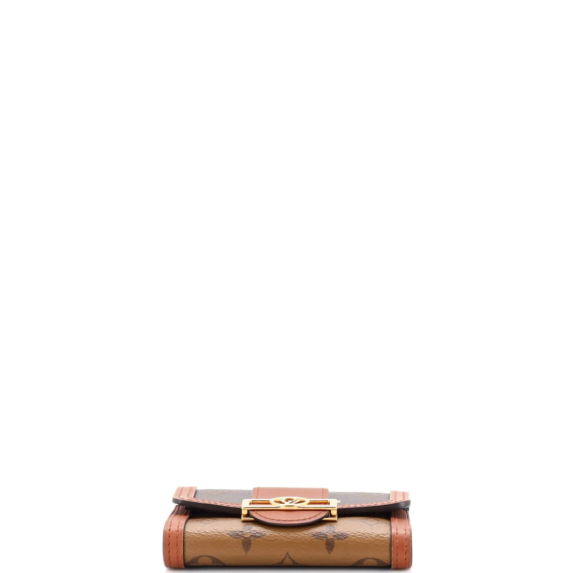 Designer Dauphine Wallet Reverse Monogram Canvas Compact