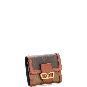 Designer Dauphine Wallet Reverse Monogram Canvas Compact