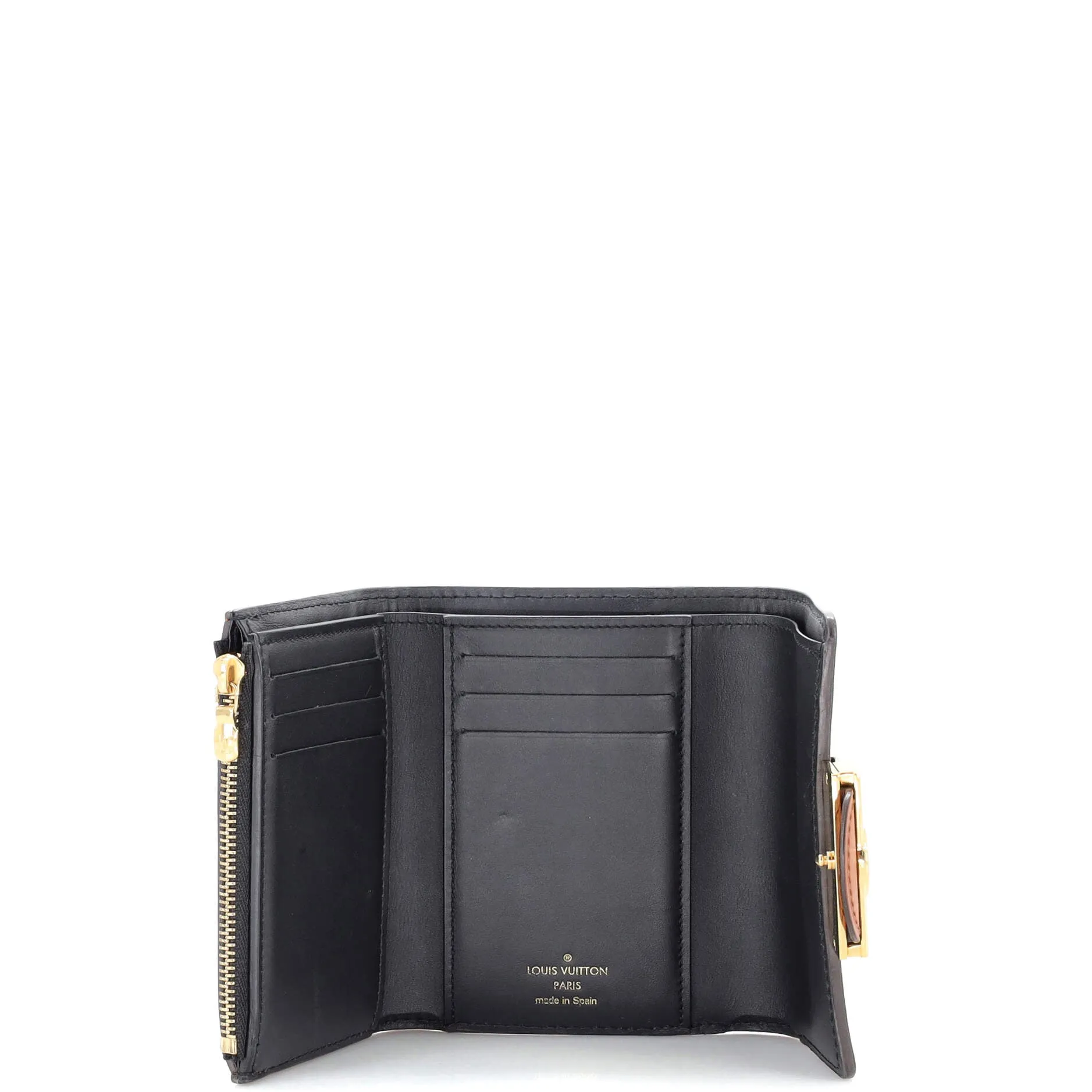 Designer Dauphine Wallet Reverse Monogram Canvas Compact