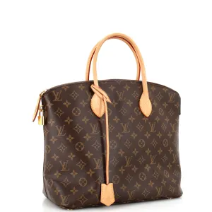 Designer Lockit NM Handbag Monogram Canvas MM