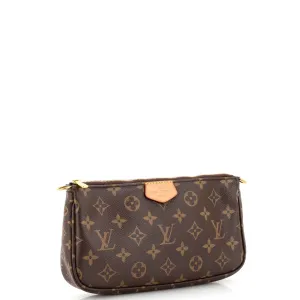 Designer Multi Pochette Accessoires Pouch Monogram Canvas Large