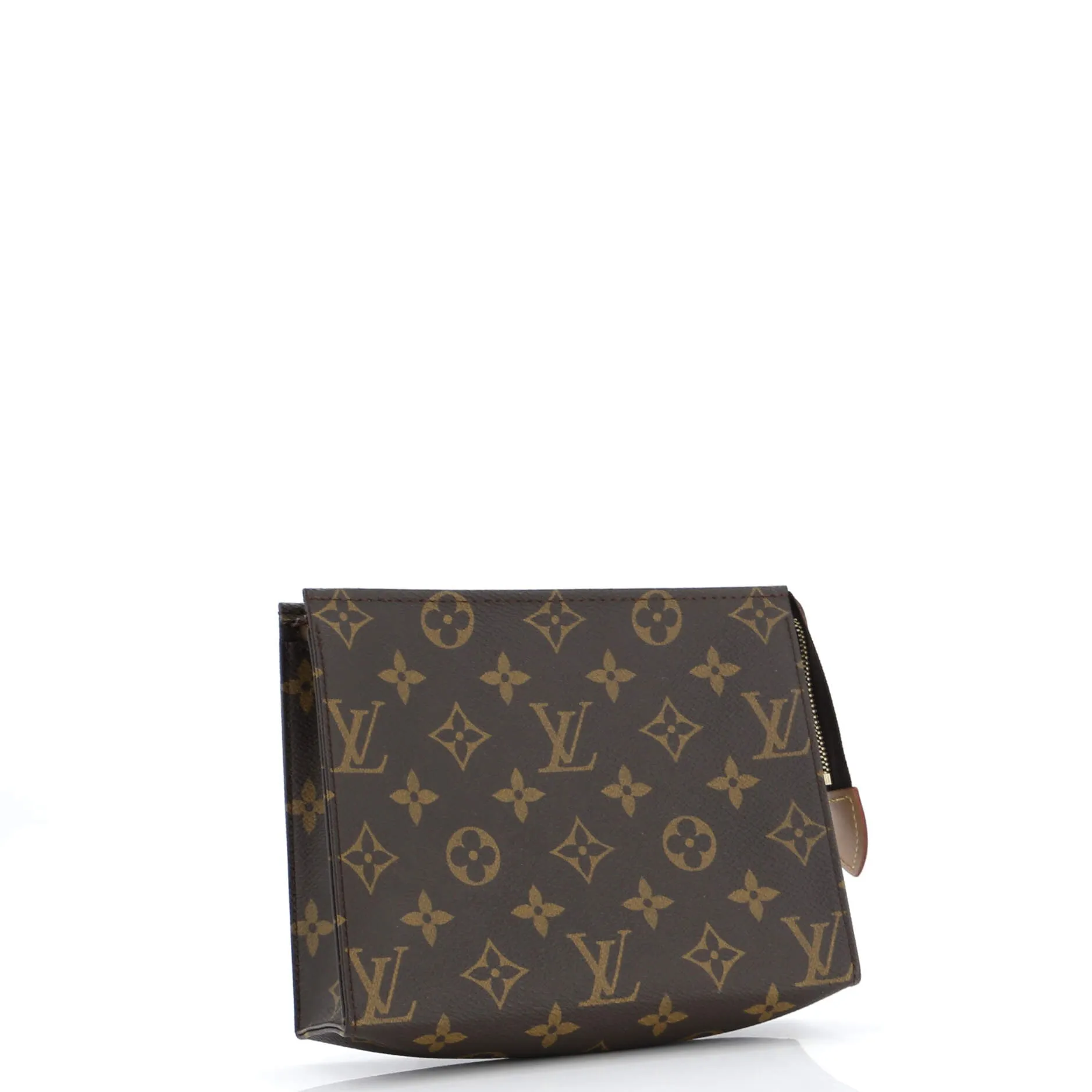 Designer Toiletry Pouch Monogram Canvas 19