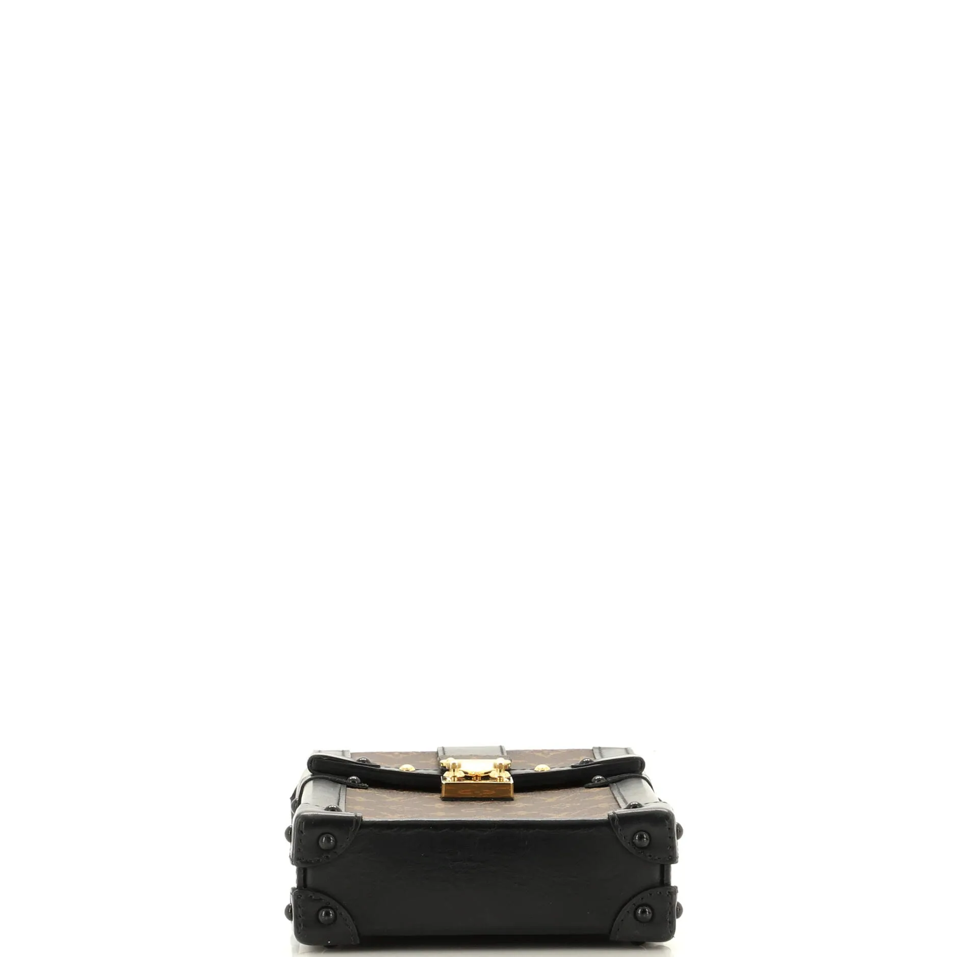 Designer Vertical Trunk Pochette Monogram Canvas