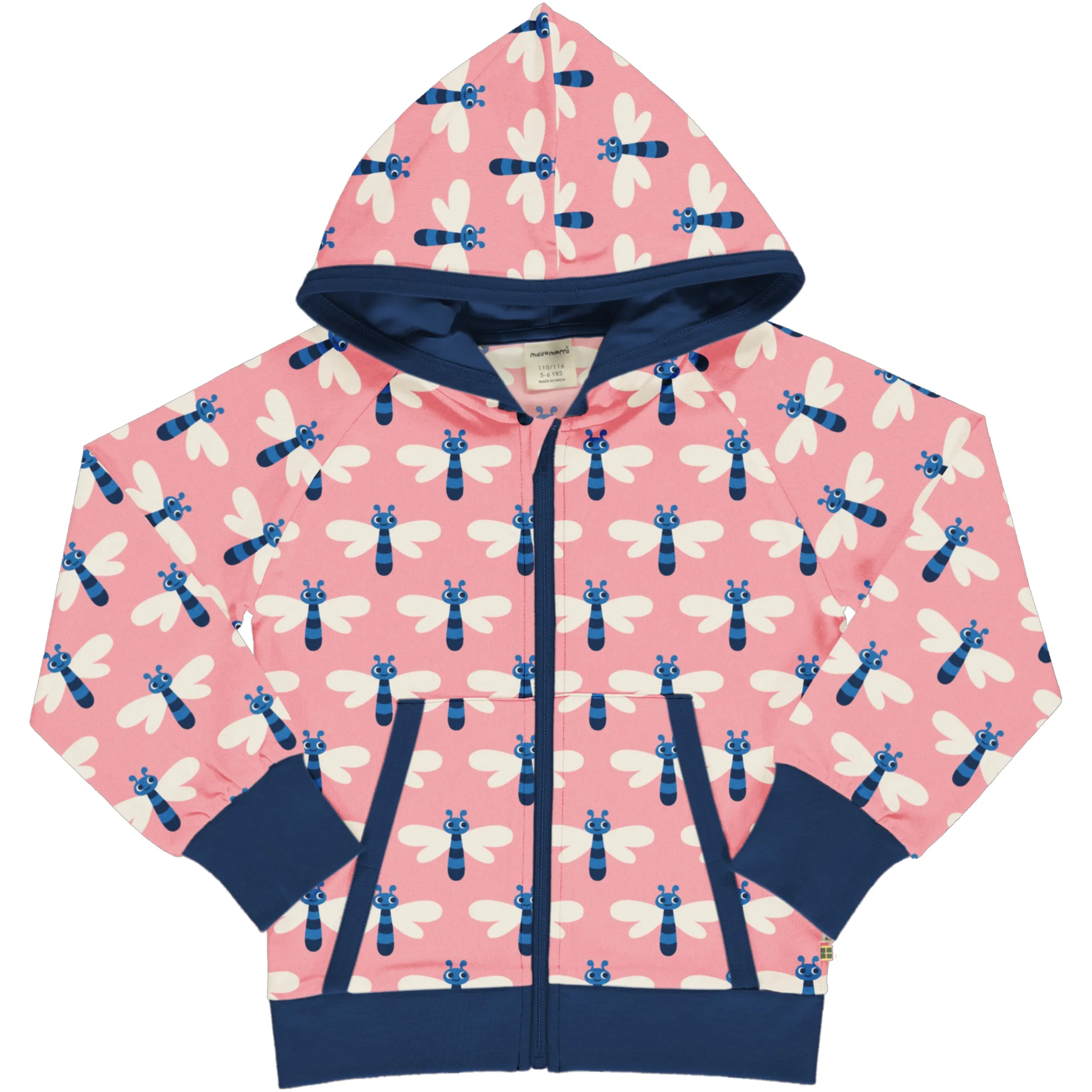 Dragonfly Cardigan Hood