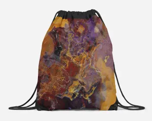Drawstring Sling Bag, Riveted