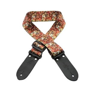 DSL DP20-PAIS-BROWN Paisley Brown Strap