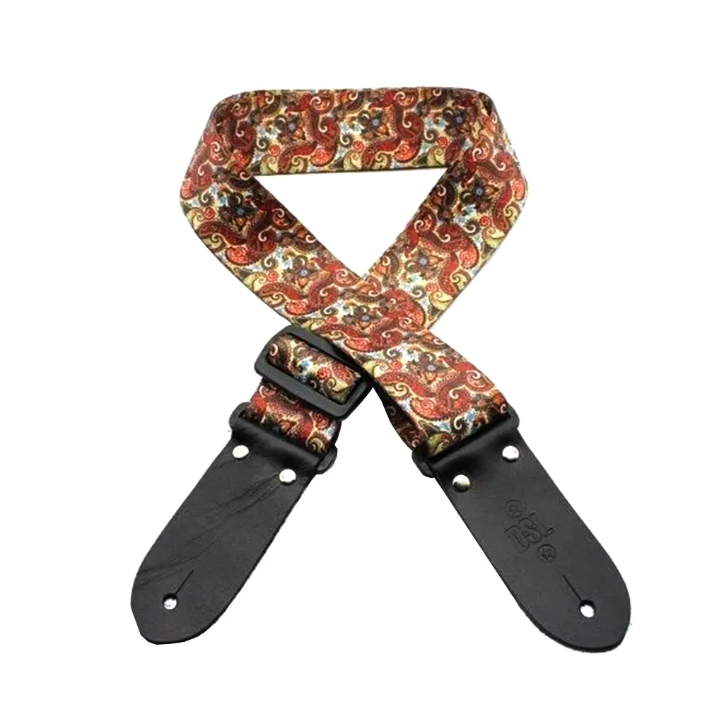 DSL DP20-PAIS-BROWN Paisley Brown Strap
