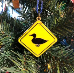 Duck Crossing Keychain/Ornament