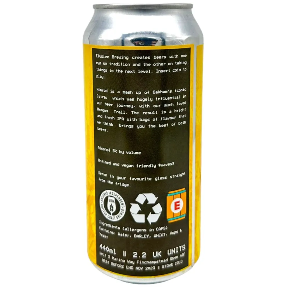 Elusive Brewing x Oakham Nimrod