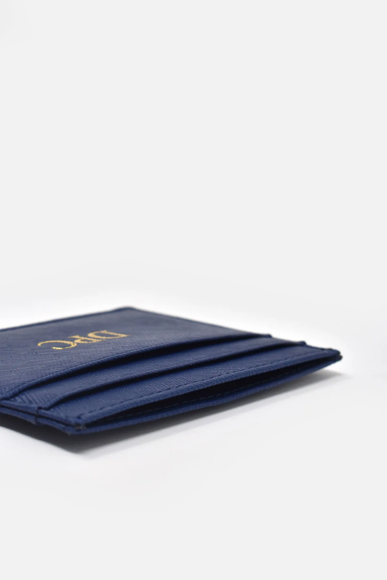 Esme Saffiano Leather Minimalist Card Holder