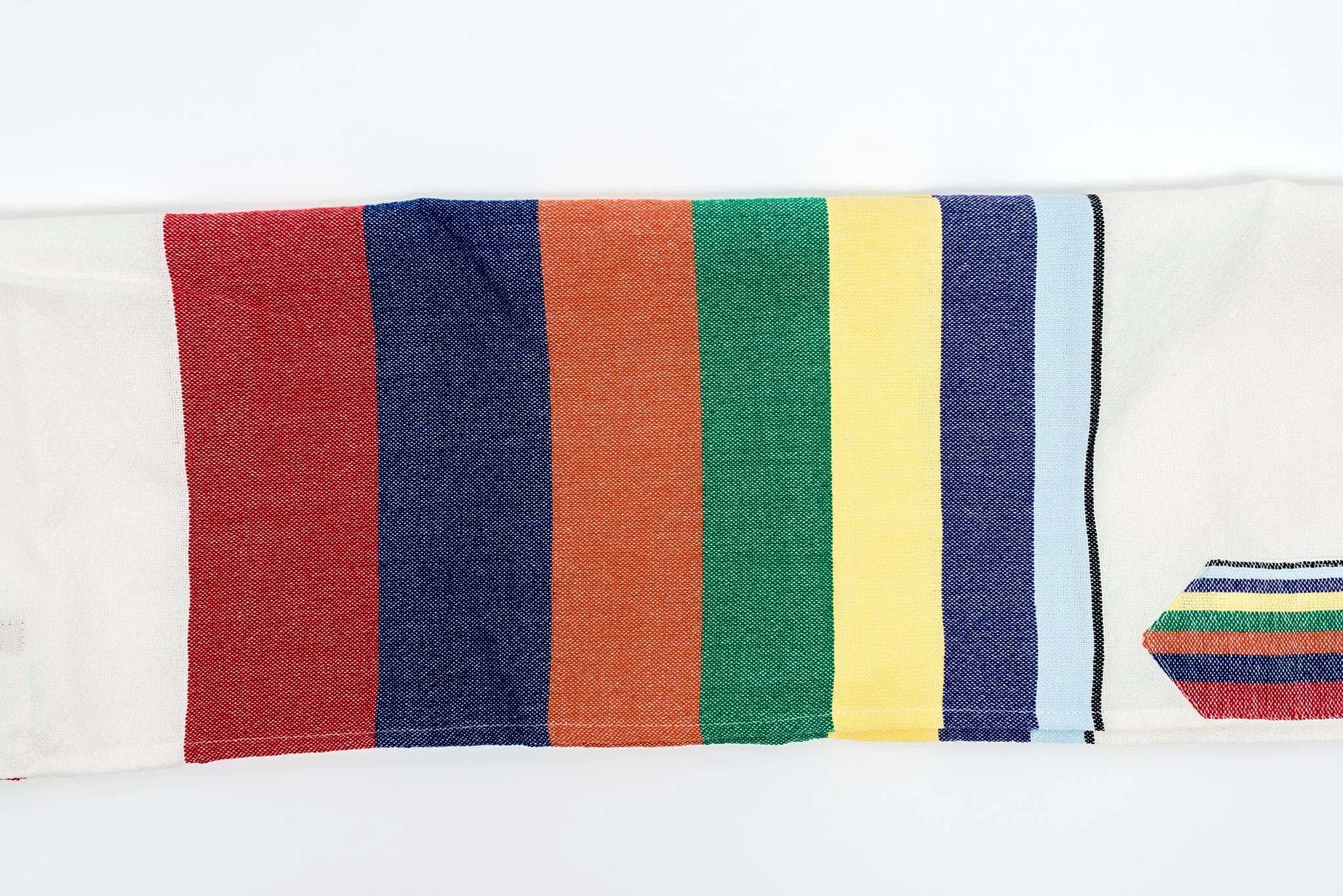Esther - Wool Tallit - Rainbow Stripes