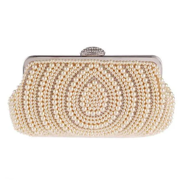 Evening Clutch With Pearls