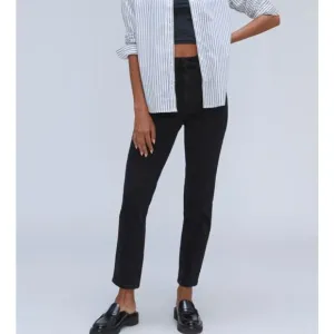 Everlane The Original Cheeky Coal High Rise Straight Jean Size 32R