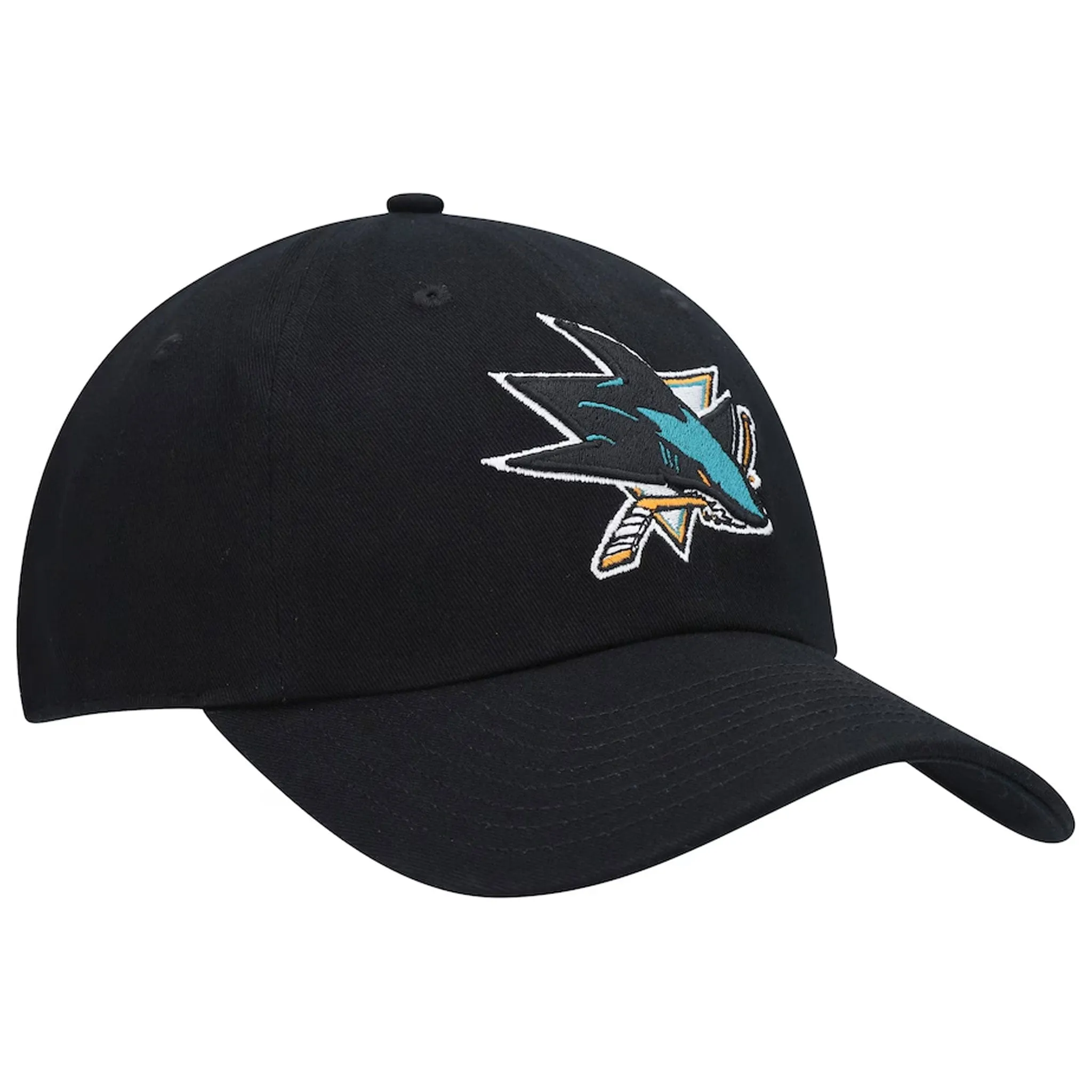 Fanatics Core Unstructured Primary Logo Adjustable Hat - San Jose Sharks