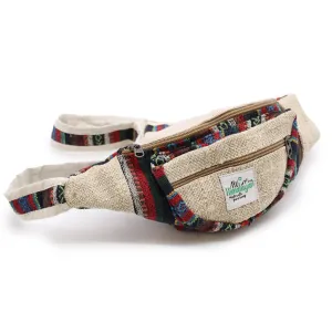 Fanny Pack Bum Bag - Hemp & Cotton (asst)