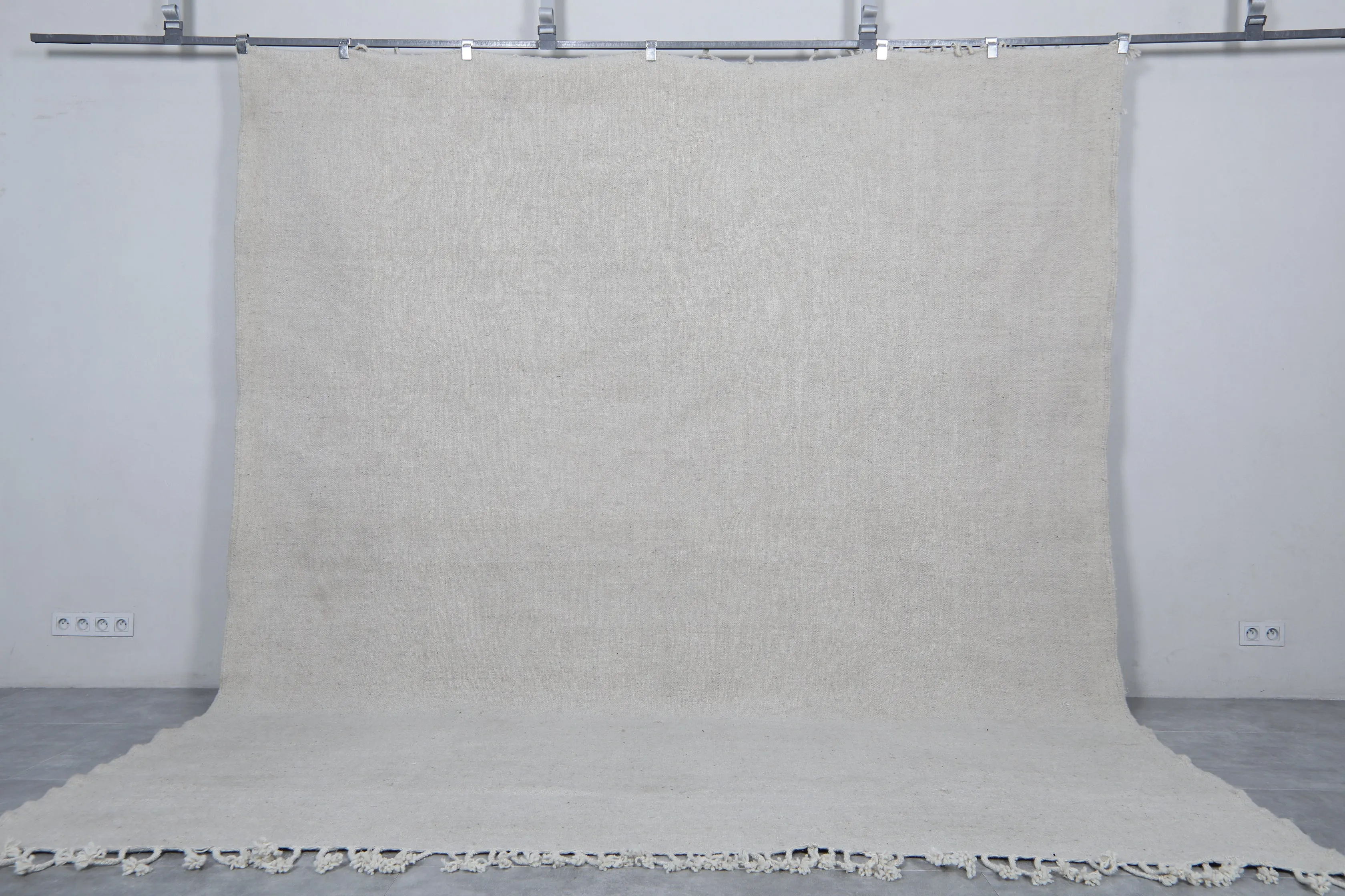 Flat woven Moroccan rug - Custom Moroccan area rug