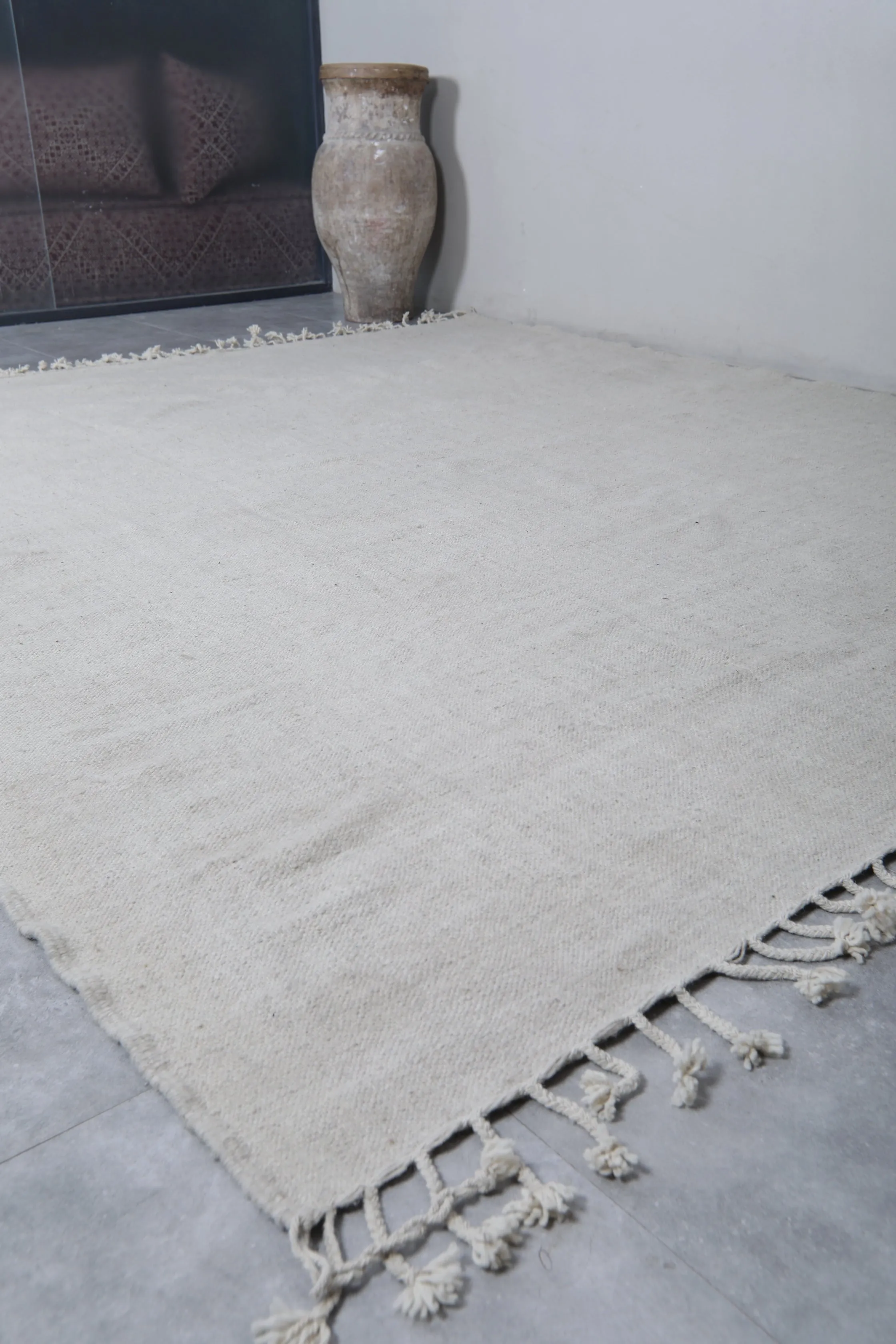 Flat woven Moroccan rug - Custom Moroccan area rug