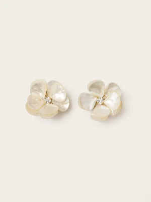 Fleur Blanche Earrings