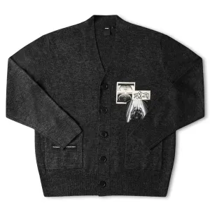 FORMER AG CARDIGAN - BLACK