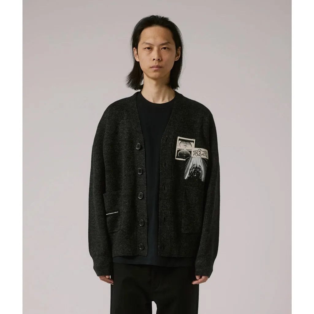 FORMER AG CARDIGAN - BLACK