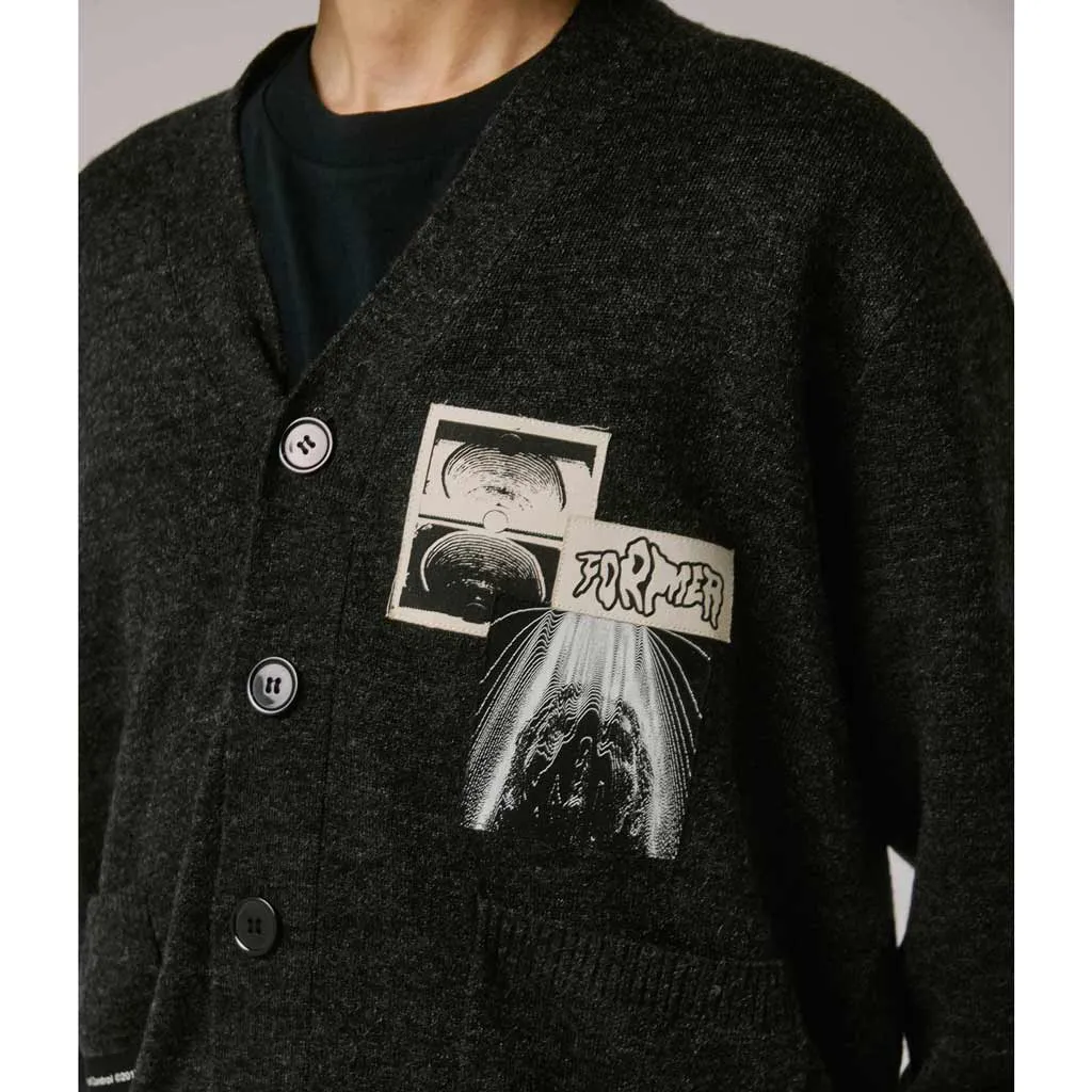 FORMER AG CARDIGAN - BLACK