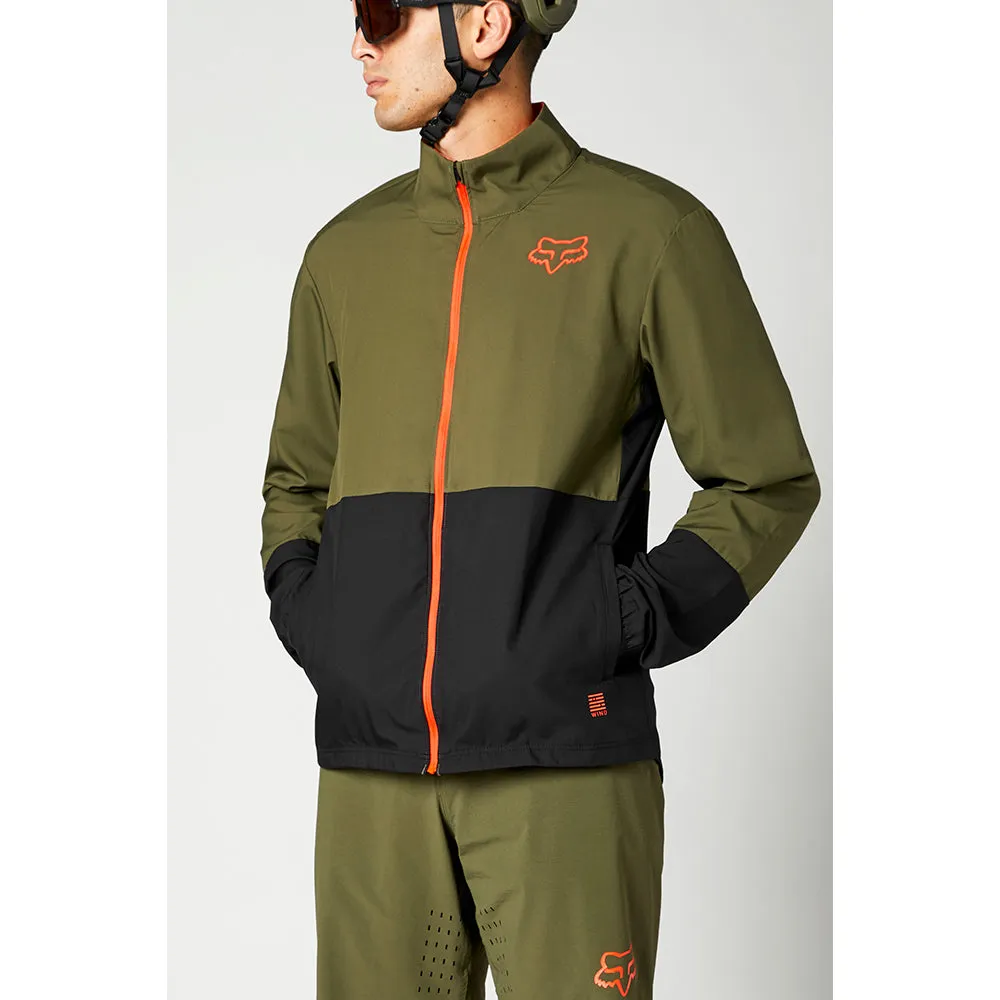 Fox Ranger Wind Jacket - Olive Green
