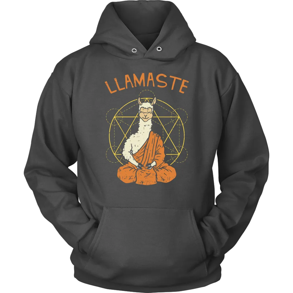 Funny Namaste T-shirt. Namaste Shirt, Funny Llama Shirt, Hoodie for Llama Lover