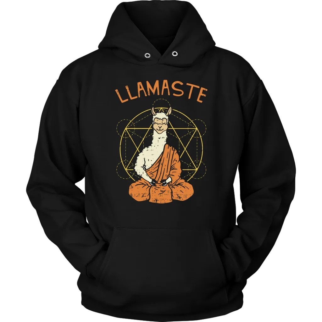 Funny Namaste T-shirt. Namaste Shirt, Funny Llama Shirt, Hoodie for Llama Lover