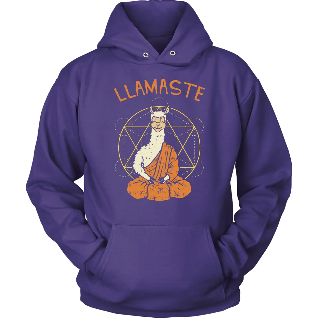 Funny Namaste T-shirt. Namaste Shirt, Funny Llama Shirt, Hoodie for Llama Lover