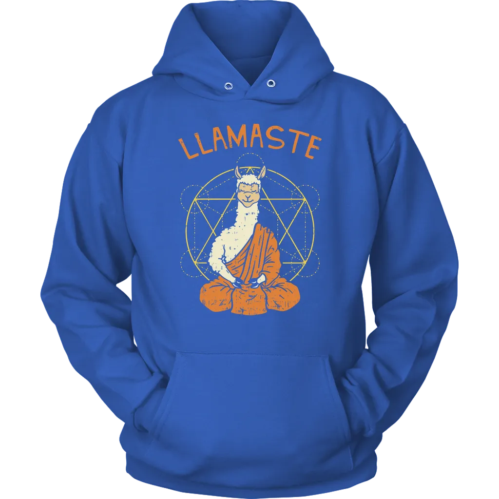 Funny Namaste T-shirt. Namaste Shirt, Funny Llama Shirt, Hoodie for Llama Lover