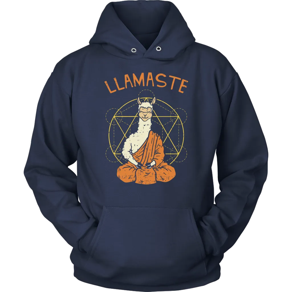 Funny Namaste T-shirt. Namaste Shirt, Funny Llama Shirt, Hoodie for Llama Lover