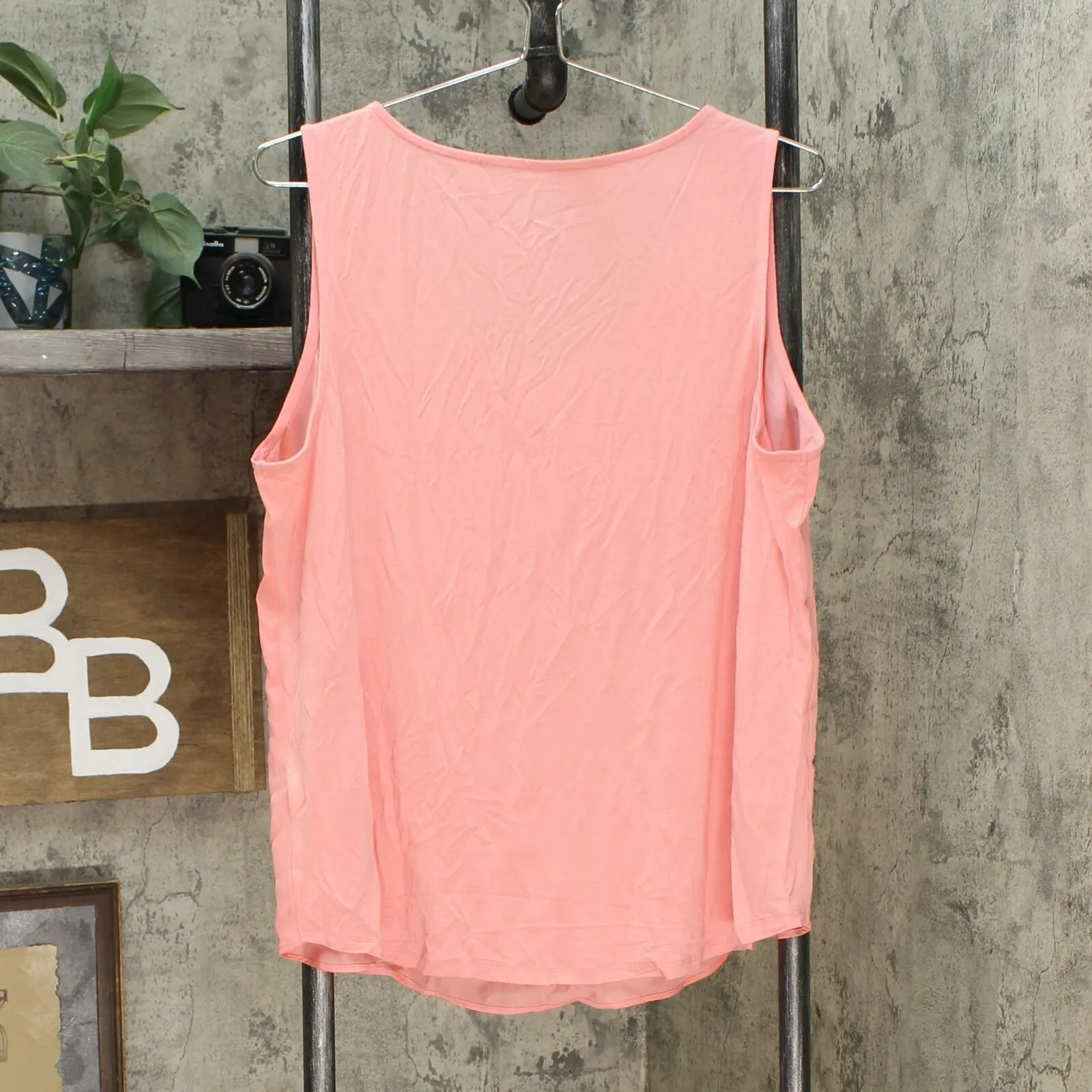 G by Giuliana Women's Knit Back Tank Top