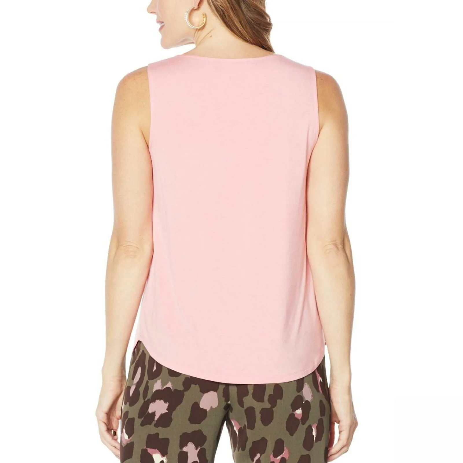 G by Giuliana Women's Knit Back Tank Top