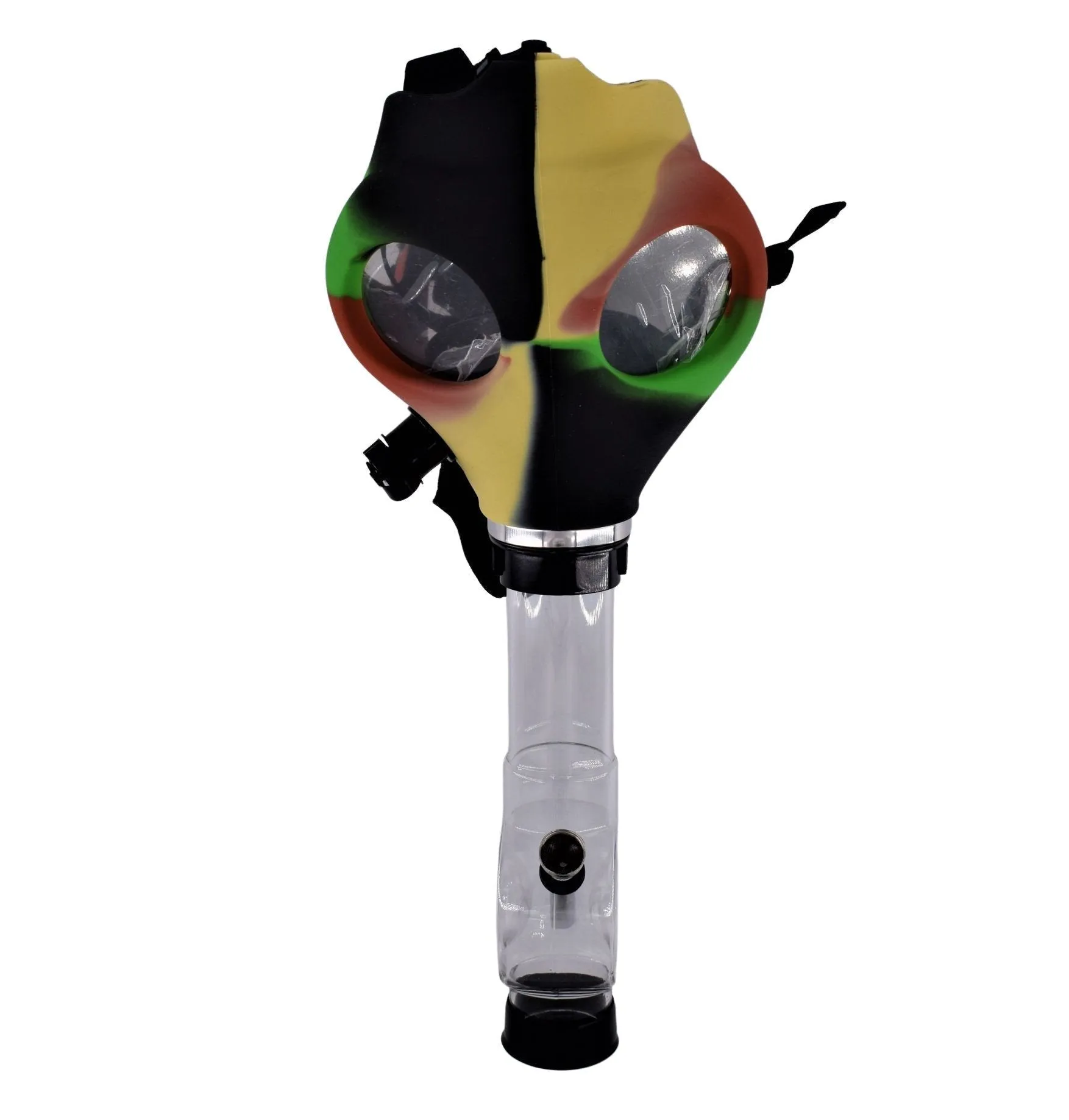 Gas Mask With Bubbler - Various Colors - (1 Count)