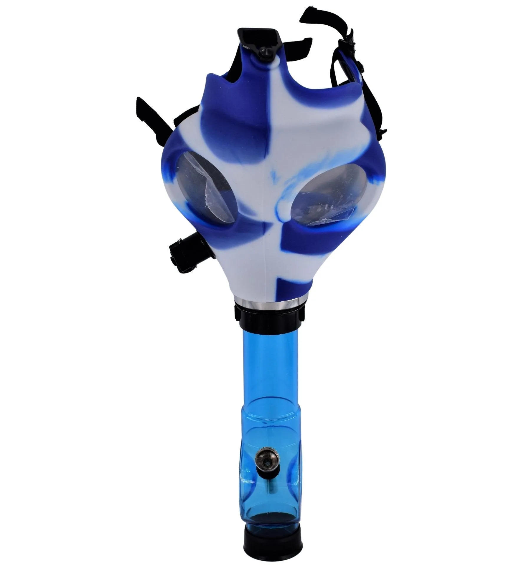 Gas Mask With Bubbler - Various Colors - (1 Count)