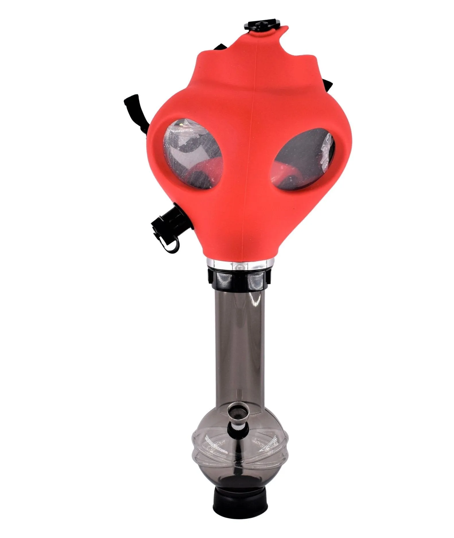 Gas Mask With Bubbler - Various Colors - (1 Count)