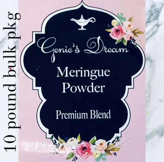 Genie's Dream Premium Meringue Powder 10lbs