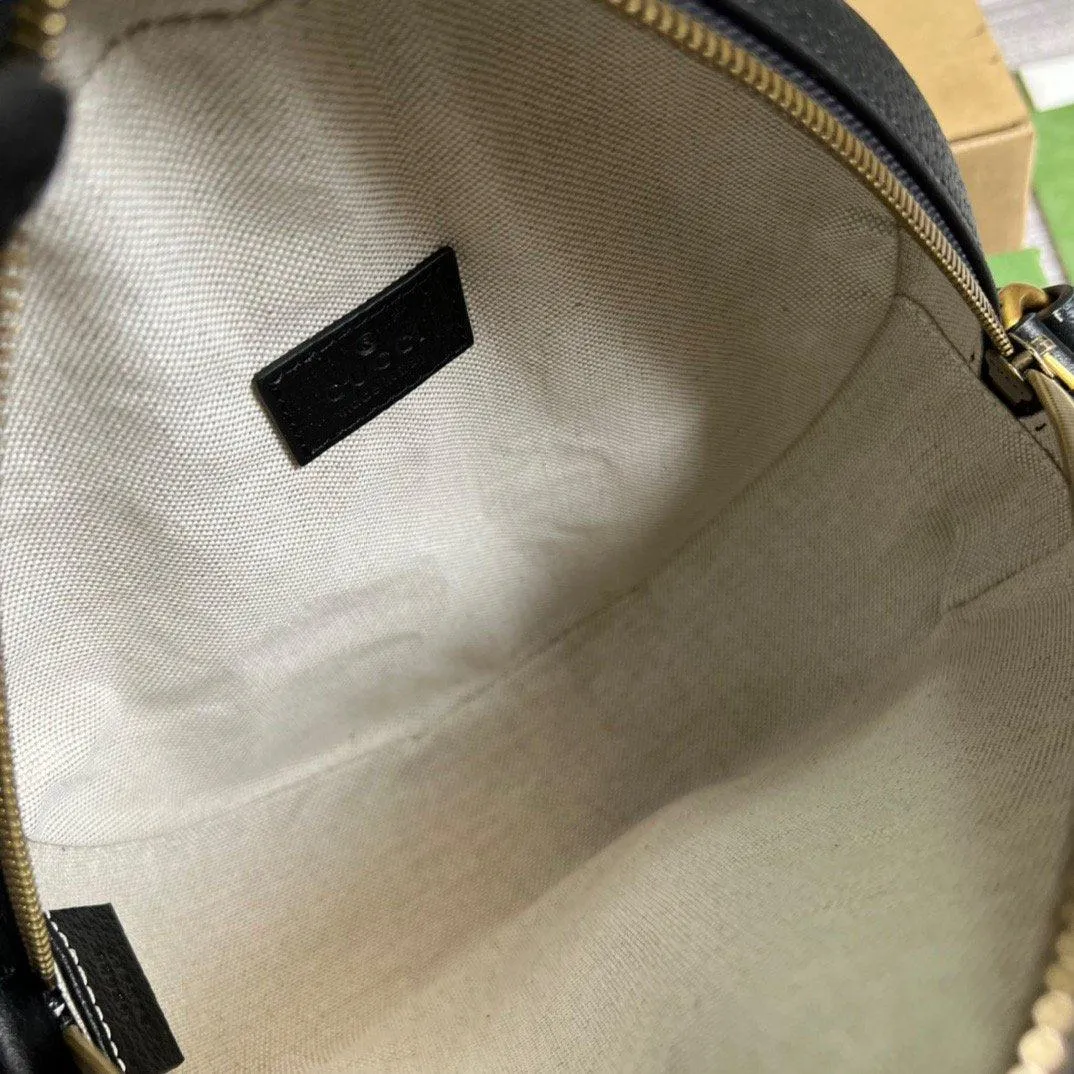gg x Adidas Ophidia Shoulder Bag Black For Women, Women&#8217;s Bags 8.6in/22cm gg 