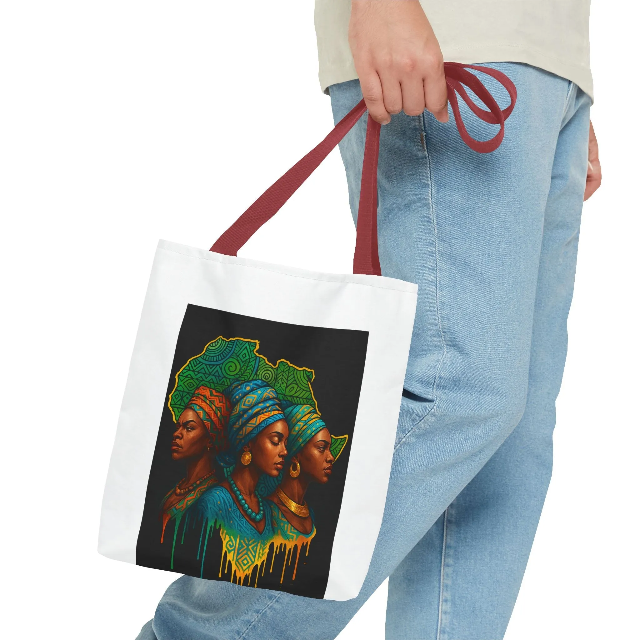 Gift Culture Lovers for Comprehensive assistance Heritage Tote Bag Summer event Festivals, Vibrant Stylish Art, Moms, African Carry-All, - Eco-Friendly,