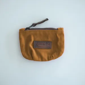 Gouache Ted Waxed Canvas Coin Purse