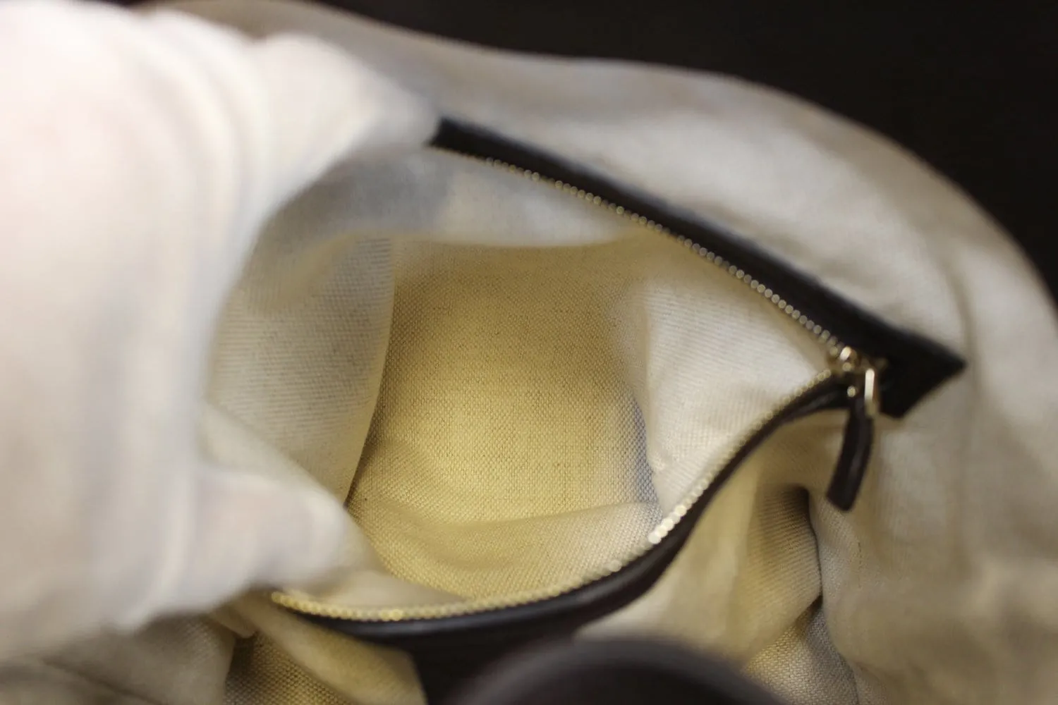 GUCCI GG Canavas Diana Bamboo Shoulder Bag 282315