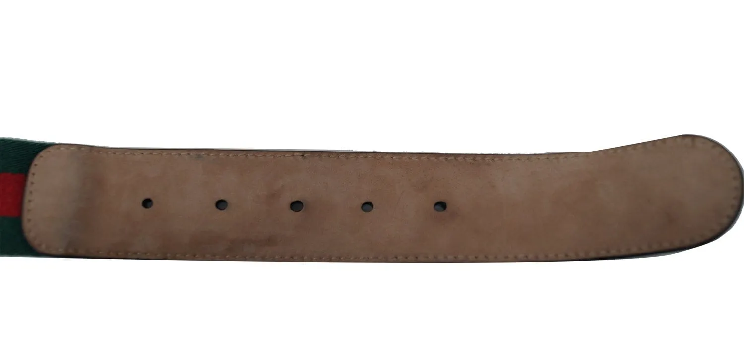 Gucci GG Interlocking Web Belt with G Buckle