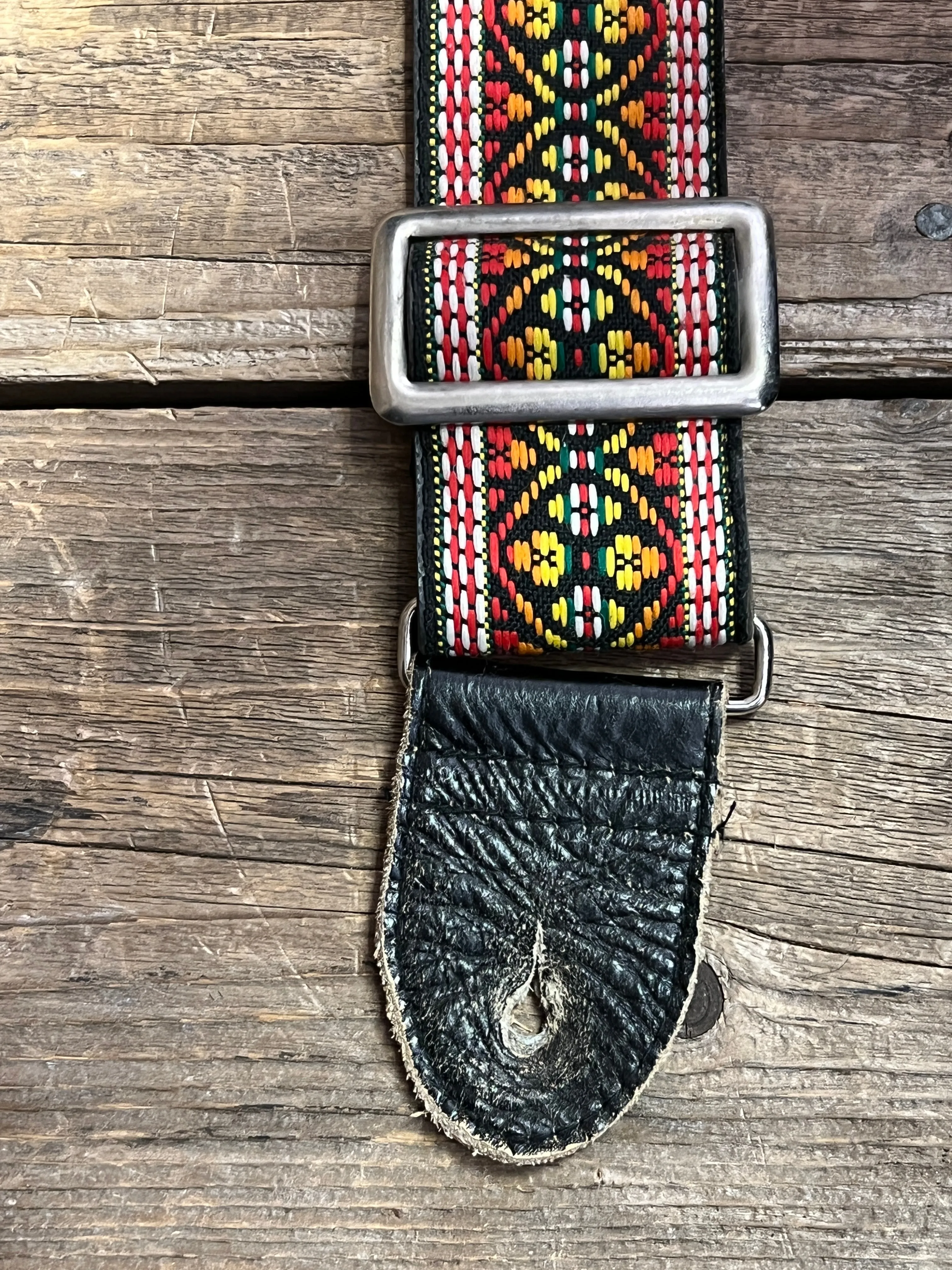 Guitar strap woven Ace or Bobby Lee style 1960s